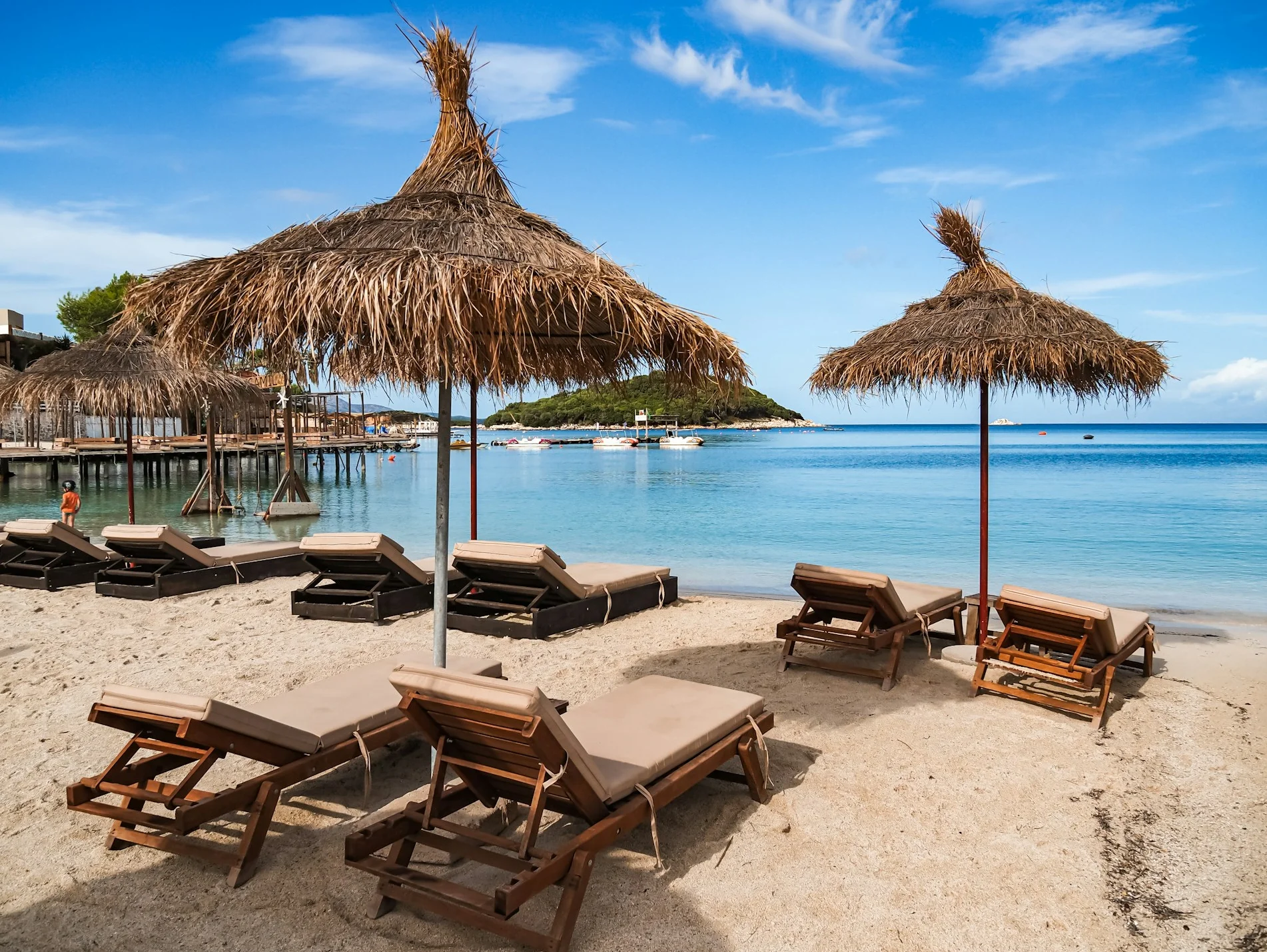 Rondreis compleet Albanie | Ksamil beach